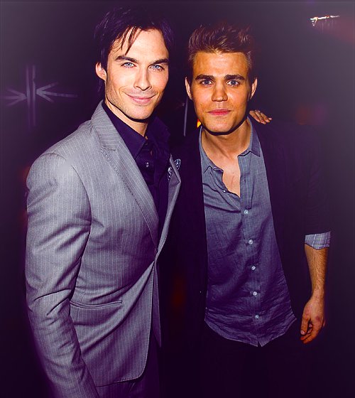 paul wesley ian somerhalder